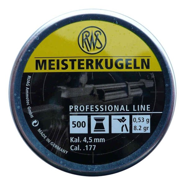RWS Meisterkugeln 4,5 mm  graduated price